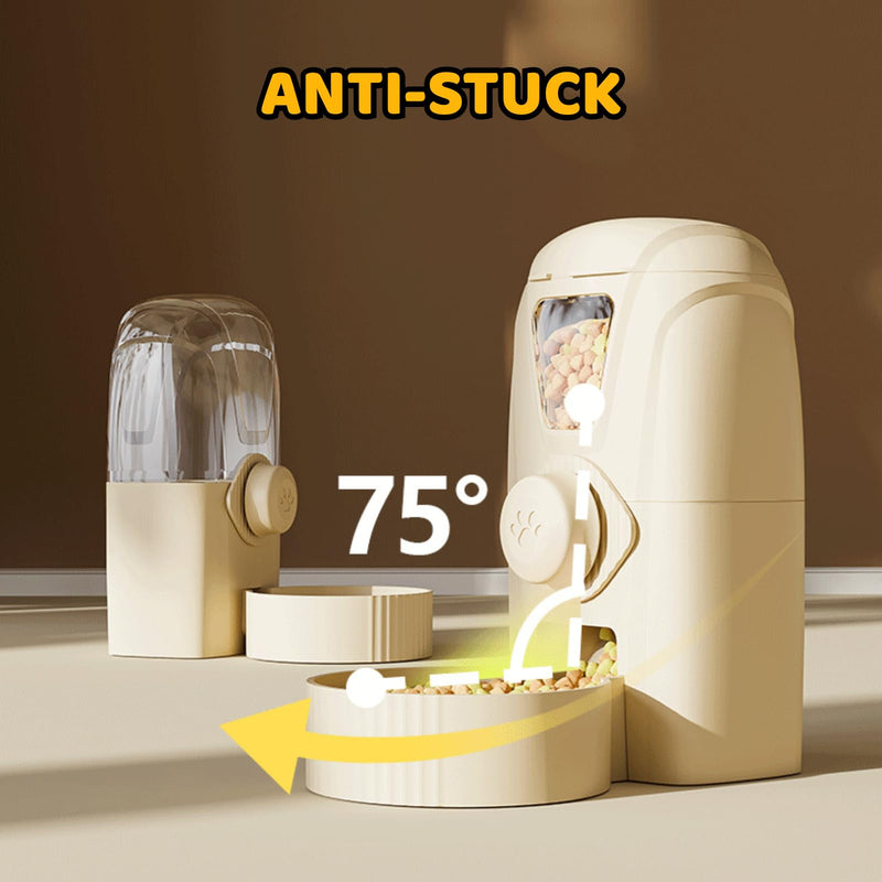 Hanging Pet Food Water Dispenser Automatic 34oz Large Capacity Cage Feeder Auto Gravity Feeding Station for Puppy Kitten Rabbit Chinchilla Hedgehog Ferret - PawsPlanet Australia