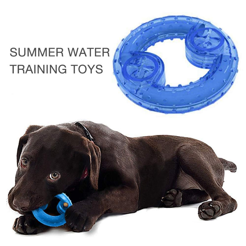 Chew Toy for Dogs, Gobesty Ring Toy for Dogs, Chew Toy Puppy Teething, Dog Bite Cooling Toy for Dog Teeth Cleaning with Gum Massage - PawsPlanet Australia