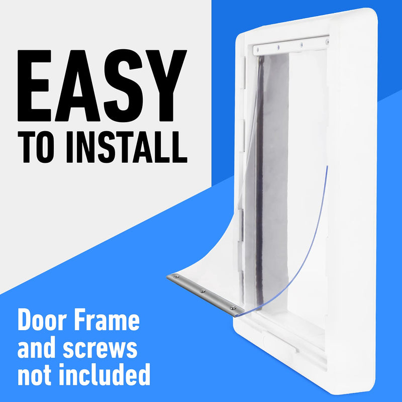 Extra Large Replacement Dog Door Flap Compatible with Ideal Pet Products Ruff Weather Pet Door - 9.75" x 17" - for Pets 36 to 90 lbs. - PawsPlanet Australia
