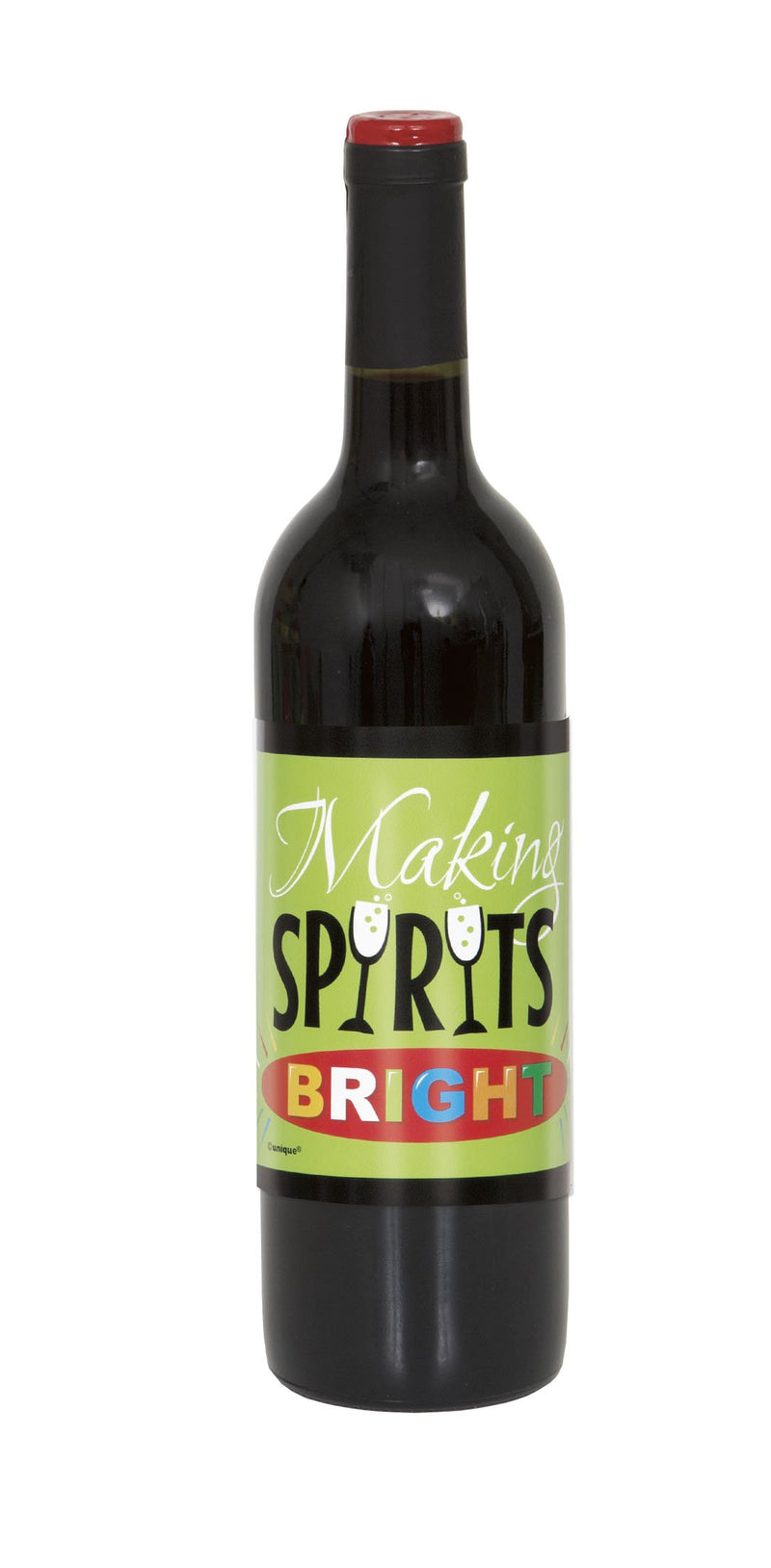 Christmas Spirits Wine Bottle Labels, 4ct - PawsPlanet Australia