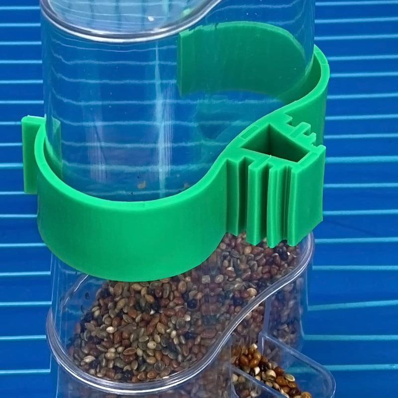 2 PCS Automatic Bird Water Dispenser Parrot Bird Water Feeder Bottles Bird Drinker Seed Food Container Parakeet Cage Accessories for Parakeet Budgies Cockatiel Lovebird Small Birds Canary Finch - PawsPlanet Australia