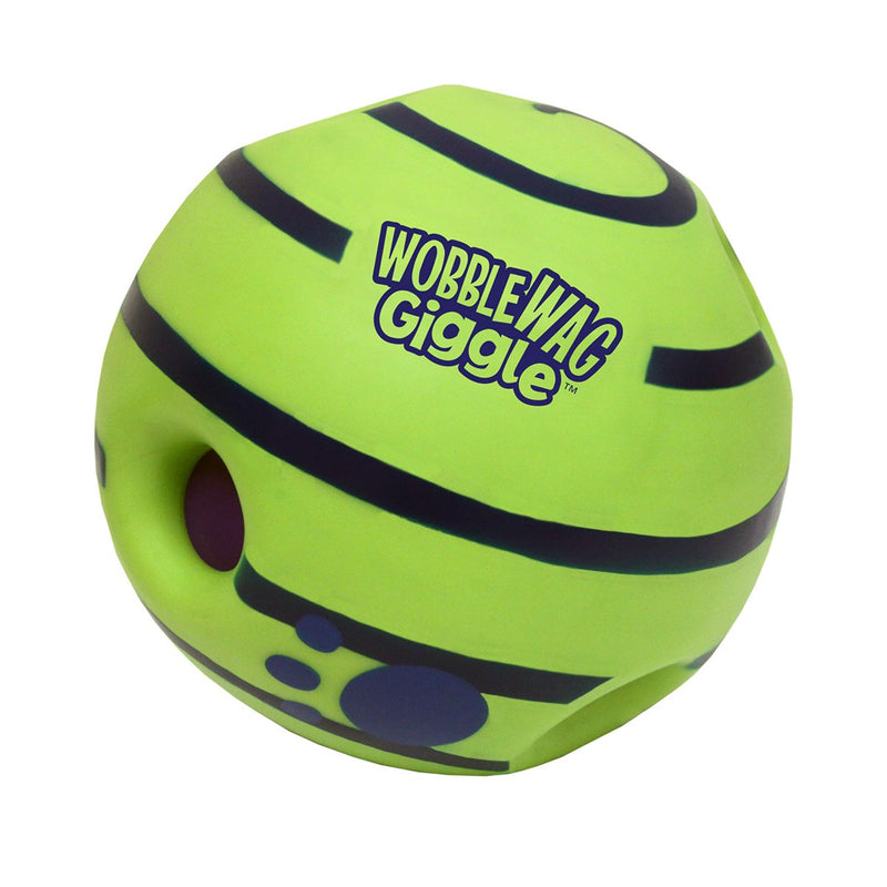 JML Wobble Wag Giggle: Durable No Battery Interactive Dog Toy with Giggling Noises - PawsPlanet Australia