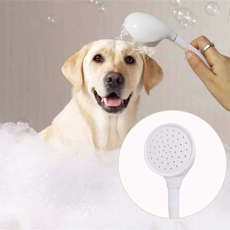 Portable Shampoo Spray Hose – Sink Spray Hose Shampoo Sprayer Rubber Pet Bath Handheld Shower for Bathing Baby, Pets Shower, Washing Hair, Rinsing Vegetables, Utility Sink - PawsPlanet Australia