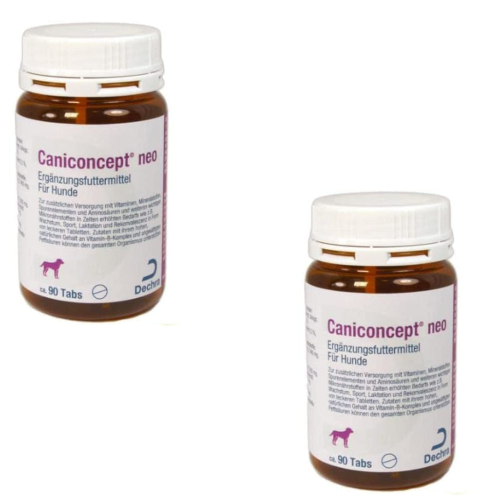 Dechra - Caniconcept neo supplementary food for dogs - double pack - 2 x 90 tablets - PawsPlanet Australia