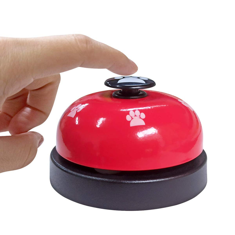 Pet Training Bells, Dog Puppy Pet Potty Training Bells, Communication Device Cat Interactive Toys Red - PawsPlanet Australia