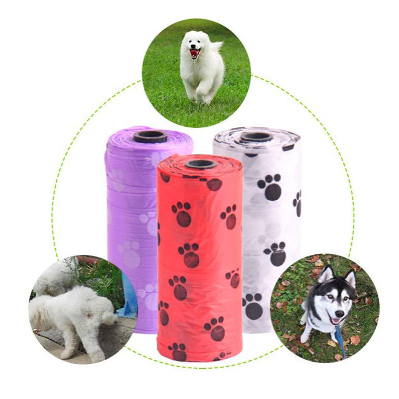 N\A 13Pcs Biodegradable Dog Poop Bags Extra Thick and Strong Leak Proof Biodegradable Poop Bags for Dogs Unscented Waste Bag 195 Counts - PawsPlanet Australia