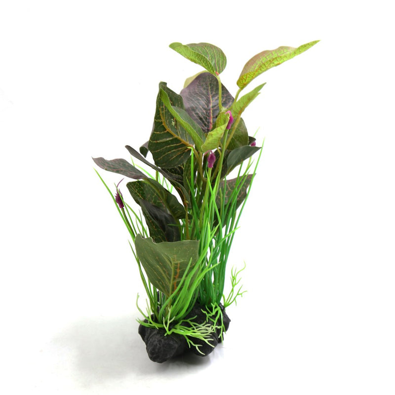 [Australia] - uxcell Green Plastic Terrarium Leaves Plant Ornament for Reptiles and Amphibians 