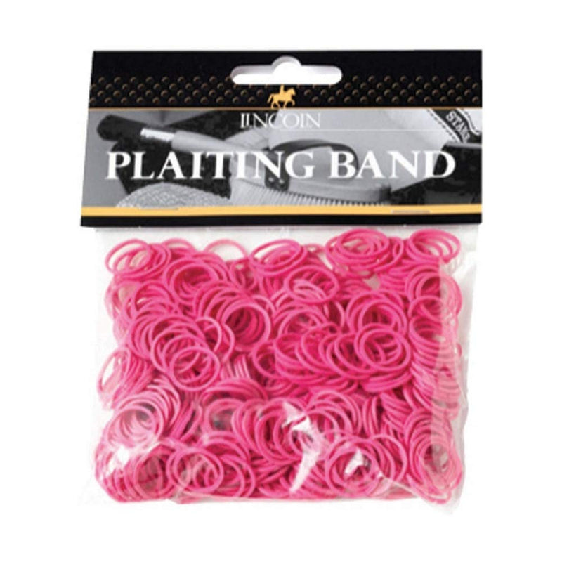 Lincoln Plaiting Bands (500 Pack) (One Size) (Brown) - PawsPlanet Australia