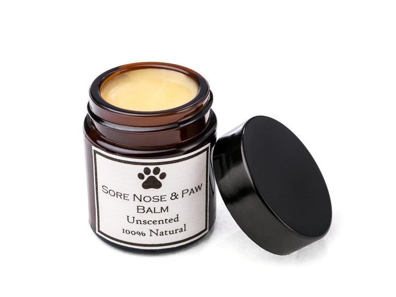 Clovelly Soap Co Natural Handmade Dog Nose, Paw & Skin Balm for all Breeds 30g Jar Scent Free - PawsPlanet Australia