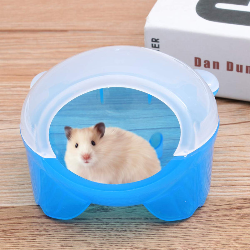 [Australia] - POPETPOP Hamster House-Small Animal Plastic Hamster Bathroom Bath Sand Room Sauna Toilet Bathtub for Mouse, Syrian Hamster,Chinchilla, Rat, Gerbil and Dwarf Hamster 