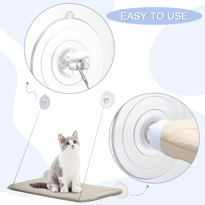 8 Pcs Suction Cups Cat Window Perch Cat Window Hammock Replacement Suction Cup for Kitty Cat Window Perches Bed Seat Hammock Pet Supplies, 2 Styles - PawsPlanet Australia
