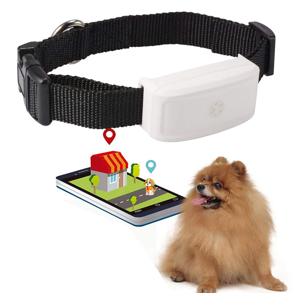 Zeerkeer Mini GPS Locator Real Time Small Pet GPS Tracker TK911 for Dogs Cat Tracking Device Locator with Pet Collar History Route Waterproof Track Alarm device Free APP - PawsPlanet Australia