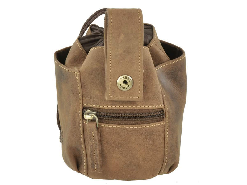 Greenburry Vintage 1604-25 Leather Feeding Bag - PawsPlanet Australia