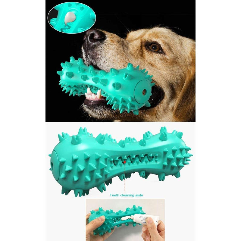 Peerless Dog Chew Toy,Dog Squeaky Toys,Toothbrush Stick Teeth Cleaning Dental Toys for Small Medium Dogs Puppy - PawsPlanet Australia