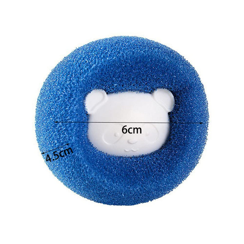 Gfamous Lint Balls for Washing Machine Pack of 6 Pet Hair Remover Washing Machine Hair Catcher for Washing Machine Hair Catcher Washing Machine Ball Reusable Pet Hair Remover - PawsPlanet Australia