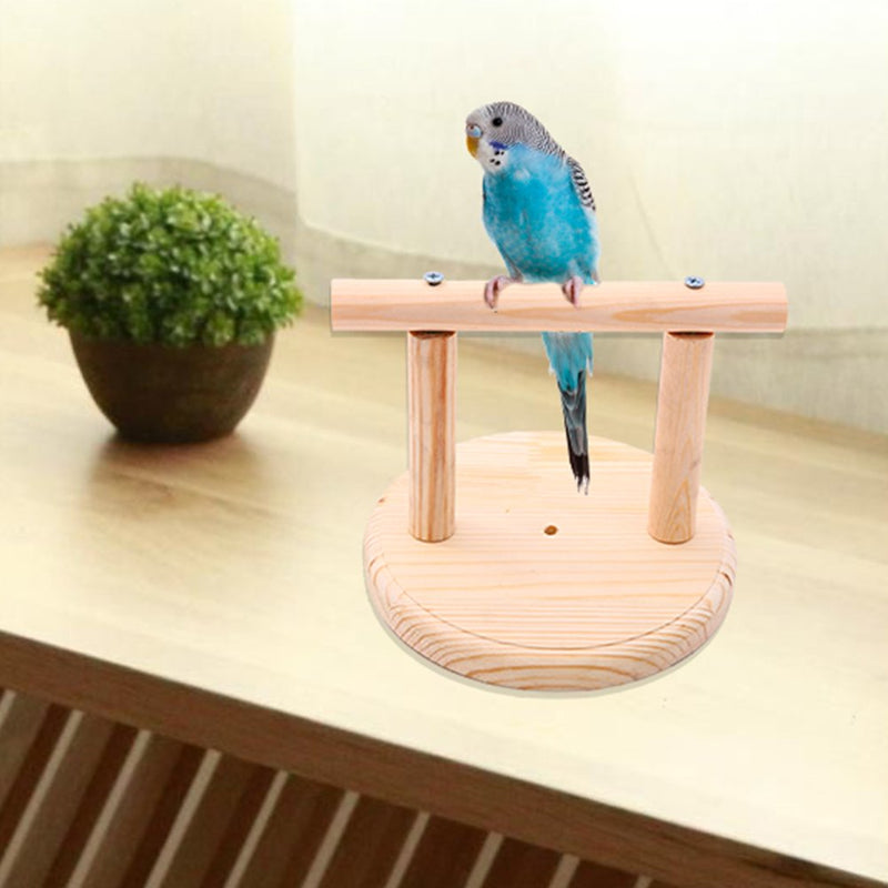 QBLEEV Bird Cage Stand Parrot Perch Training Stands Playstand Playgound Play Gym for Concures Parakeets Lovebirds Cockatiels bird training stand - PawsPlanet Australia