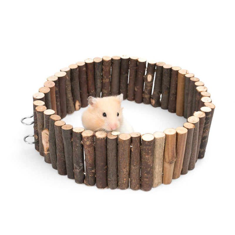 [Australia] - Niteangel Hamster Suspension Bridge Toy: Long Climbing Ladder for Dwarf Syrian Hamster Mice Mouse Gerbils and Other Small Animals 25.6L x 2.8W 
