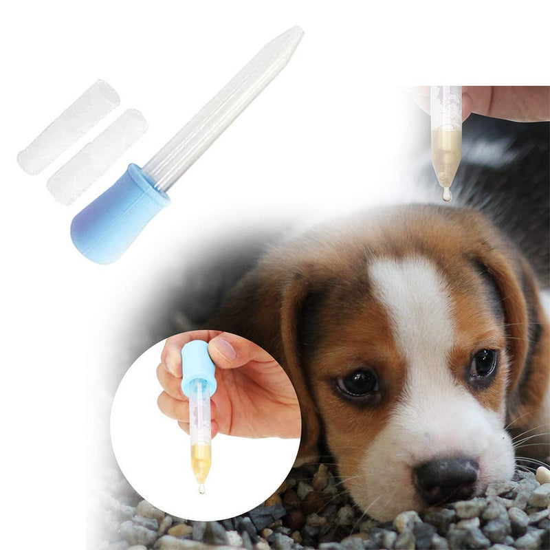 6PCS Pet Dog Cat Capsule Tablet Pill Box Push Button,Feeding Syringe Pet Medical Feeding Dispenser Tool for Dogs, Cats, Animals - PawsPlanet Australia