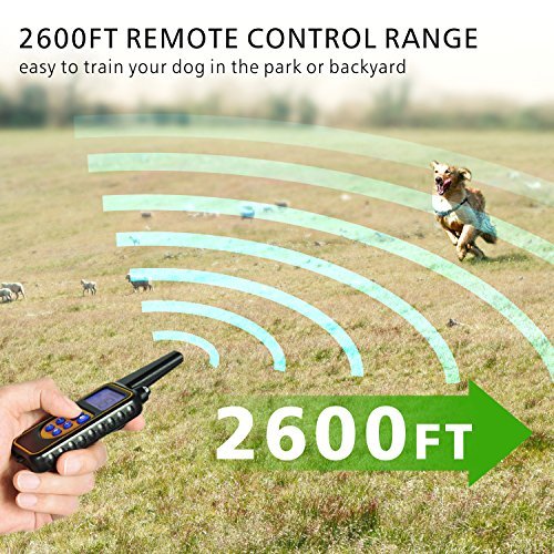 [Australia] - Dog Training Collar, Rechargeable Waterproof Dog Collar 2600ft Remote Range Dog Trainer Collar with Beep Vibrating for Large Medium small Dogs, Electronic Dog Training collar E-Collar for 3 dogs 880V, 1 Transmitter + 3 Receivers 