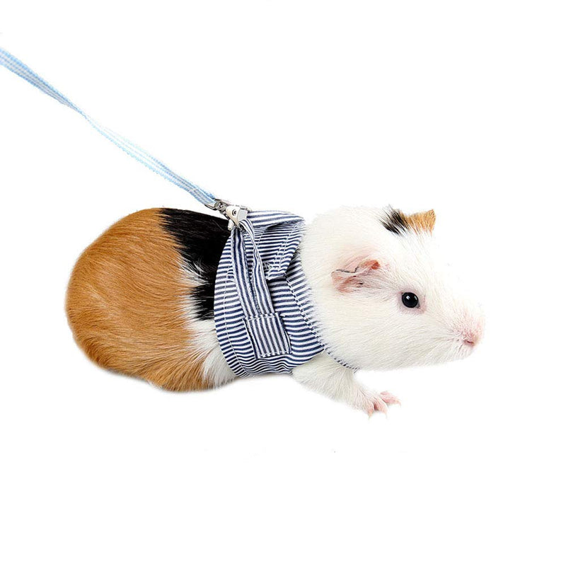 ASOCEA Harness and Leash for Small Animals Adjustable Walking Leash for Pets Comfort Padded Vest Training Leash for Rat Iguana Hamster Ferret - PawsPlanet Australia