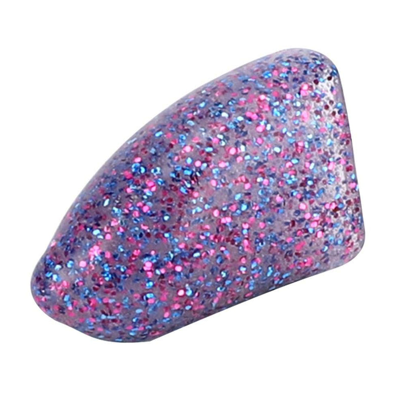 Hffheer Dog Nail Caps, Pack of 100 Colorful Soft Pet Claw Nail Caps Cover Paw Control with Glue and Applicators for Dog Claws (Violet L) Violet L - PawsPlanet Australia