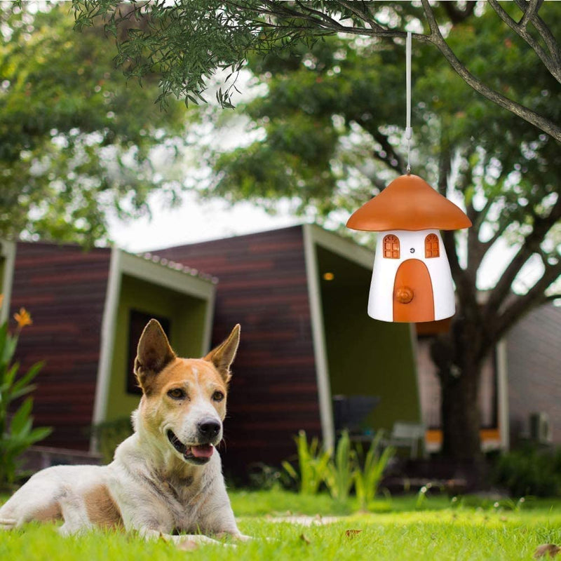 Anti Barking Device, Dog Barking Control Devices to Stop Dogs Excessive Barking, Ultrasonic Dog Barking Deterrent Waterproof for Outdoor Indoor Orange - PawsPlanet Australia