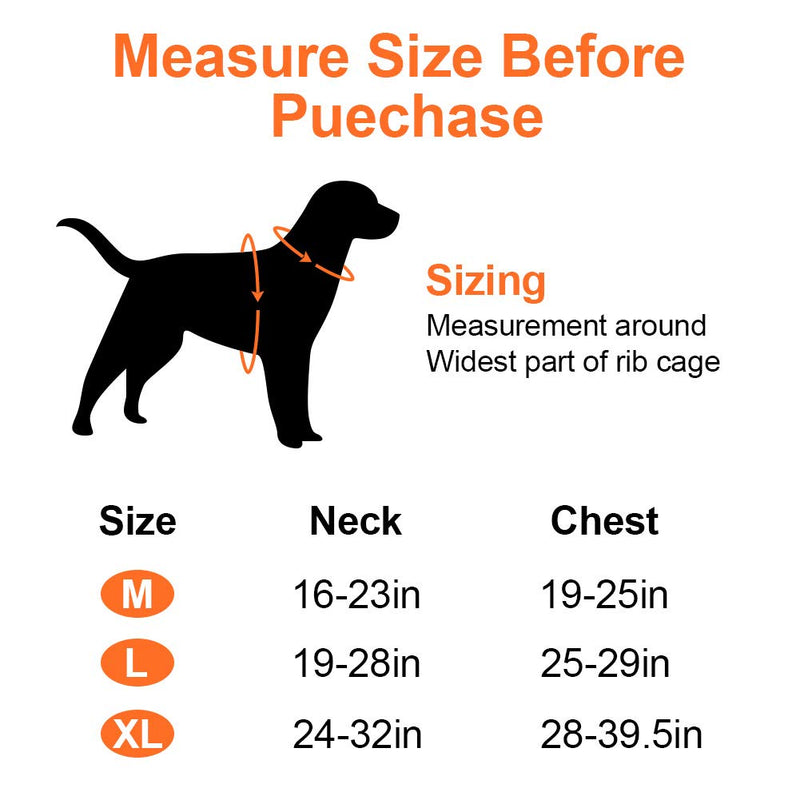 Minishark No Pull Dog Harness X - Padded Adjustable Front Clip Puppy Vest Dog Car Harnesss with Handle Adjustable Reflective Breathable Mesh Lightweight Easy Control for Outdoor Walking (M) M - PawsPlanet Australia