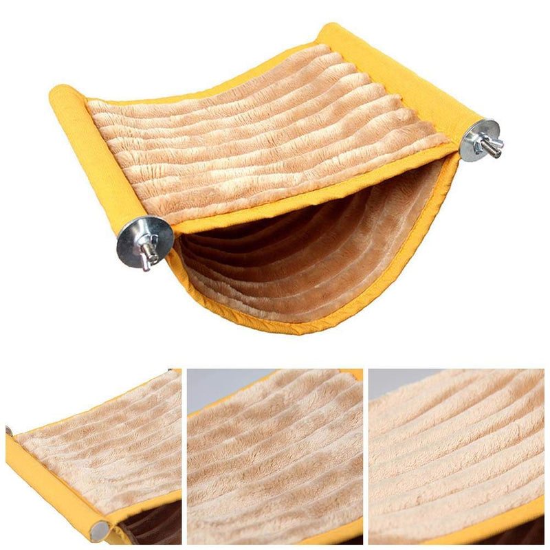 [Australia] - Bird Nest House Hanging Hammock Bed Toy for Pet Parrot Budgie Parakeet Cockatiel Conure Cockatoo African Grey Amazon Lovebird Finch Canary Hamster Rat Gerbils Chinchilla Guinea Pig Cage Perch L 