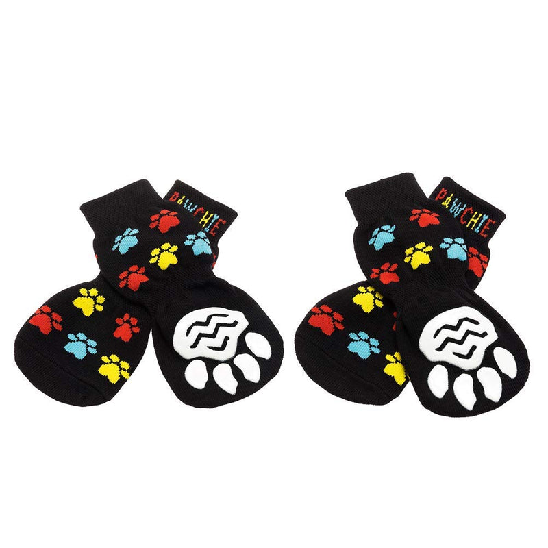 PAWCHIE Anti-Slip Dog Socks for Hardwood Floors, Pet Paw Protection for Injured Paw, Indoor Wear L - PawsPlanet Australia