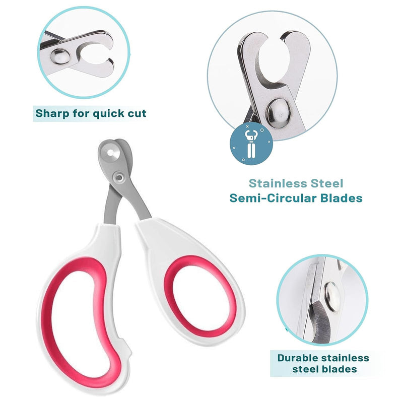 Claw scissors, cat nail clippers, pet professional claw scissors, claw scissors, cat scissors, great for beginners, cat accessories, cat nail clipper, ideal for small dogs, puppies, cats - PawsPlanet Australia