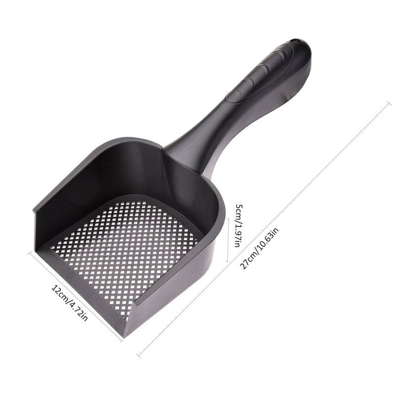 [Australia] - myonly Cat Litter Scoop with Handle Small Holes Hamster RABIT Snake Sifter Scoop High Qulity PVC Non-Toxic Flat head 