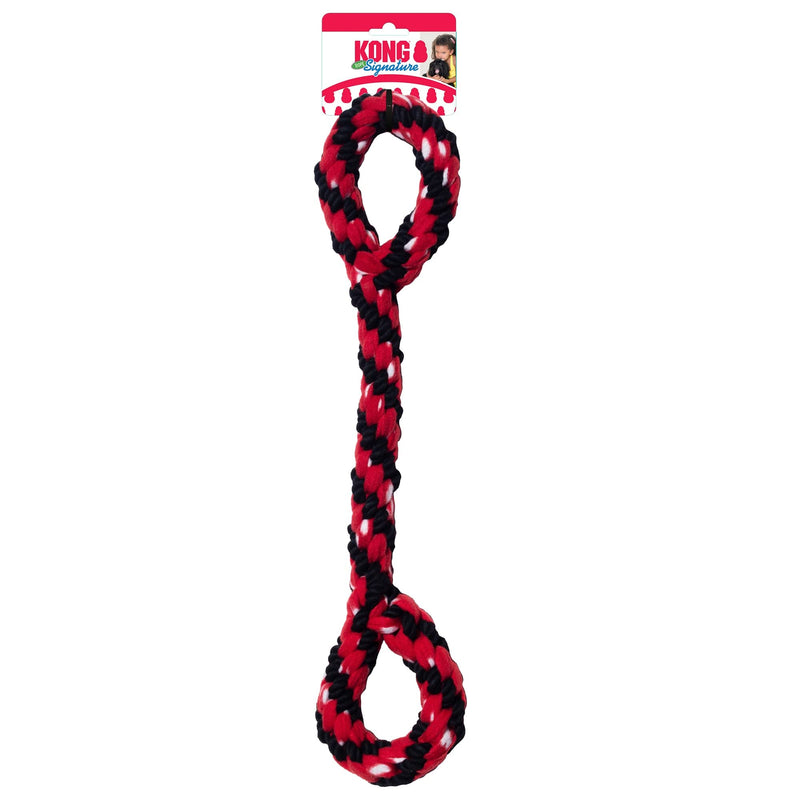 KONG Signature Rope Dog Toy (Double Tug, 22") - PawsPlanet Australia