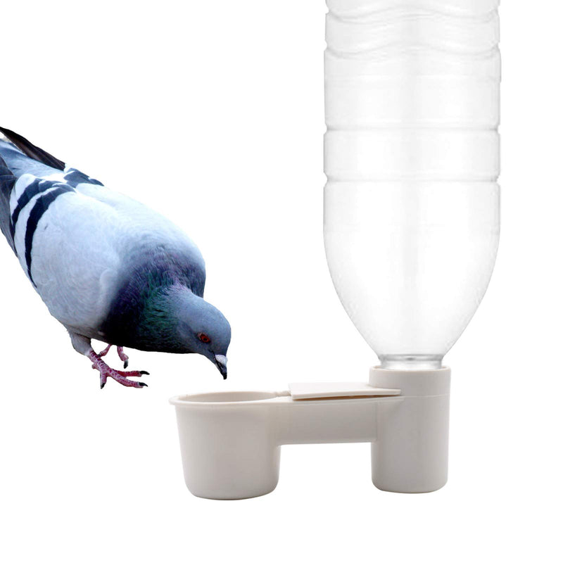 nomal 10 Pcs Bird Water Feeder Bottle Plastic Soda Pop Water Bottle Bird Feeder Water Drinker Cup Pigeons Parrot Feeders Drinkers Accessories - PawsPlanet Australia