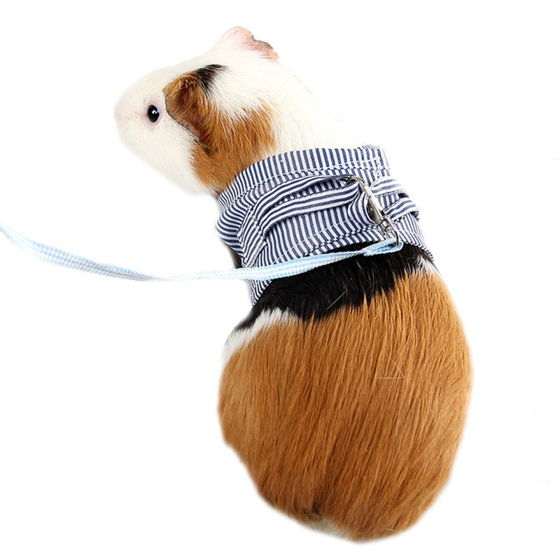 ASOCEA Harness and Leash for Small Animals Adjustable Walking Leash for Pets Comfort Padded Vest Training Leash for Rat Iguana Hamster Ferret - PawsPlanet Australia