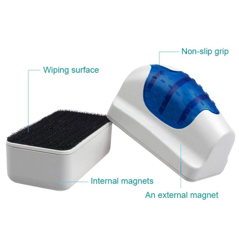 [Australia] - Petzilla Magnetic Cleaner for Fish Tank, Aquarium Glass Algae Scraper, Scrubber Magnet for Aquatic Algae Cleaning Small 