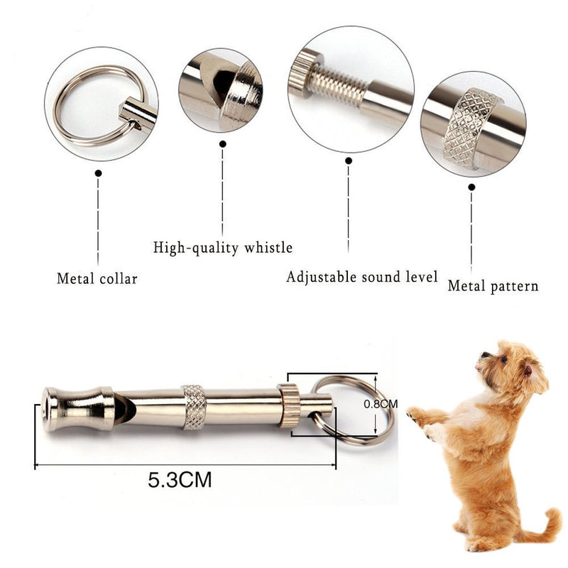 [Australia] - Dog Whistles Pet Training Adjustable Ultrasonic Device Puppy Coach Canine Commands Animal quiet control training 