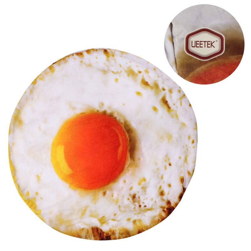 [Australia] - UEETEK Pet Blanket for Dog Cat,Animal Fried Egg Shaped Quilt Puppy Kitten Bed Sleep Mat 