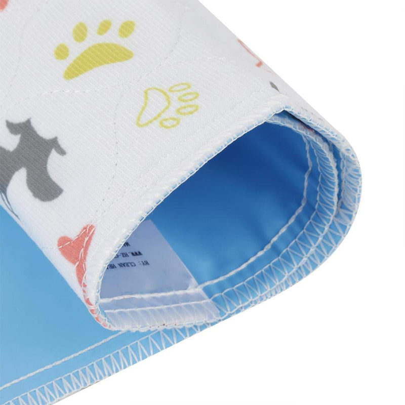 [Australia] - Zyyini Pet Urine Pad, Cartoon Printing Waterproof Reusable Pet Dog Diaper Urine Pads Animal Puppy Pee Mat(8090cm) 80*90cm 