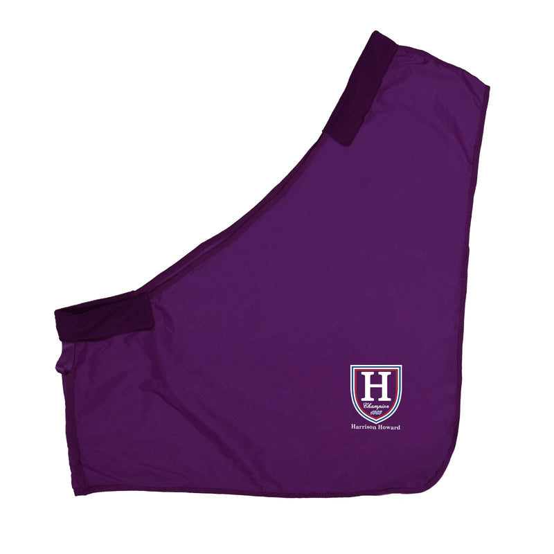 [Australia] - Harrison Howard Anti-Rub Vest Horse Shoulder Guard Chest Saver Wither Protector Amethyst Full (Large 