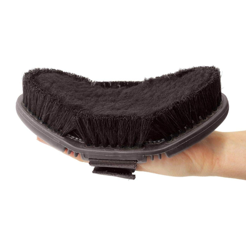 Animalon CareFlex Lambskin Brush | Flexible & ergonomic horse brush made of lambskin and horsehair | Horse body brush | Horse Accessories | Innovative grooming supplies for horses - PawsPlanet Australia