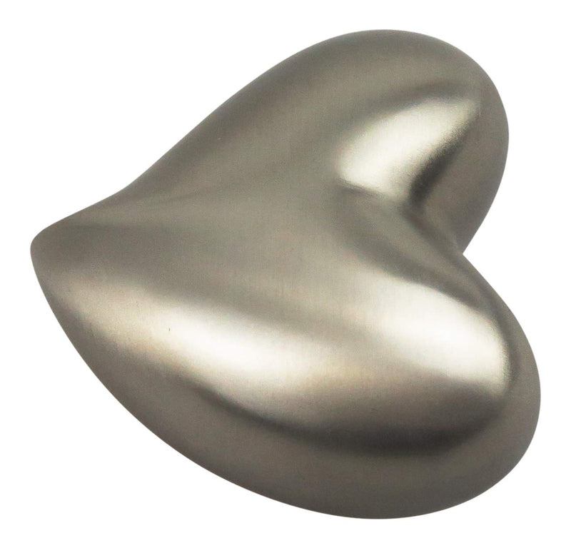 Love to Treasure Silver Elegant Heart Urn Keepsake for Human or Pet Dog Cat Ashes Cremation Funeral Memorial - PawsPlanet Australia