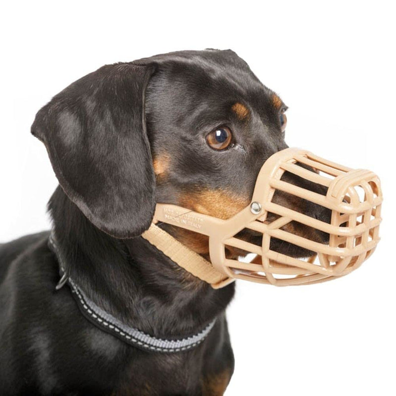 Safe BASKERVILLE ANTI SCAVENGE MUZZLE, Breathable, Dog can Pant and Drink, Prevents Biting and Food Waste Scavenging, Dog Training Muzzle for Small, Medium, Large, Dogs, Perfect for Longer Nosed Dogs 1 - PawsPlanet Australia