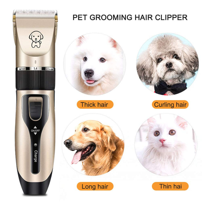 VISLONE USB Rechargeable Shavers Electrical Pet Professional Grooming Machine Tool type 1 - PawsPlanet Australia