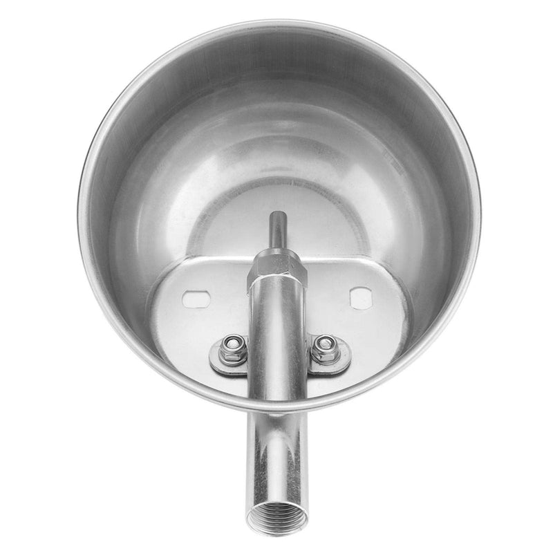 Zerodis Stainless Steel Pig Drinking Water Bowl, Piglets Automatic Drinking Fountains Feeder Equipment - PawsPlanet Australia