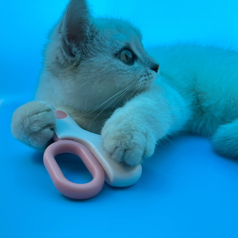 Small Animal Nail Clippers with LED Lights, Dog and cat Nail Trimmers, Professional Claw Trimmer for Tiny Dog Cat Kitten Bunny Rabbit Bird Guinea Pigs Ferret Hamsters. Avoid Excessive Cutting blue - PawsPlanet Australia
