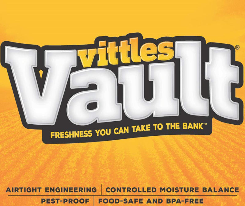 [Australia] - Gamma Vittles Vault Outback 15 lb Airtight Pet Food Storage Container, Orange (4315) 