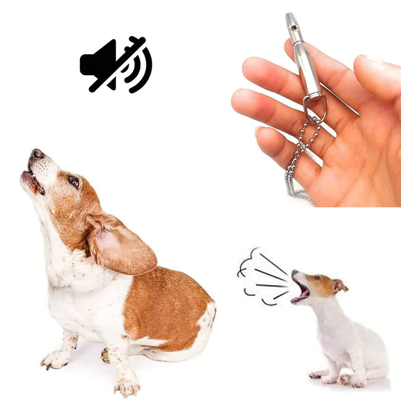 Drawstring Dog Training Whistle Ultrasonic Bullet Shaped Pet Training Whistle Dog Whistles to Stop Barking, Suitable for Dog Training for Dogs, Dog Enthusiasts, Hunters, Police - PawsPlanet Australia