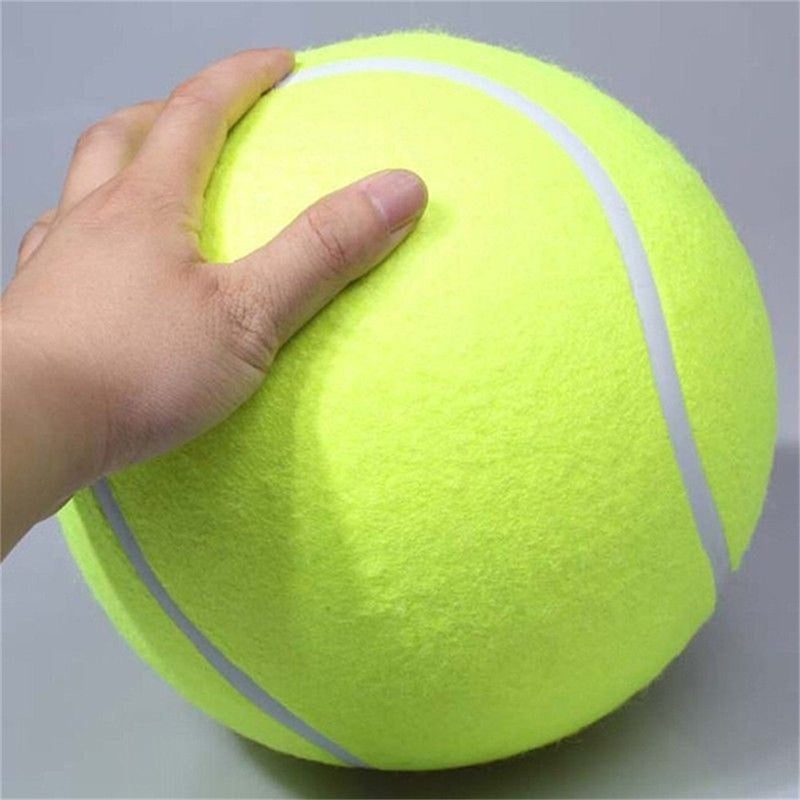 Banfeng 9" Big Tennis Ball for Dogs, Giant Dog Tennis Ball Toy Large Funny Outdoor Sports Dog Ball Gift (9") 9" - PawsPlanet Australia