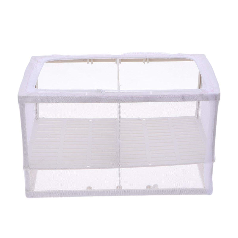 POPETPOP Fish Breeder Net Box for Aquarium - Fish Isolation Breeding Box Large Size Fish Mesh Fish Fry Hatchery Breeder Box for Aquarium Fish Tank - PawsPlanet Australia