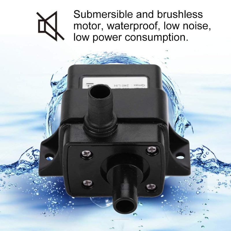 [Australia] - Zetiling Submersible Fountain Pump, Mini Electric Brushless Water Pump for Hydroponics Pond, Statuary, Aquarium 